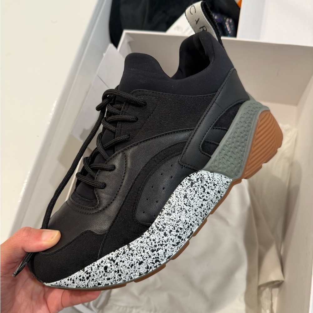 Stella McCartney Black and Brown Sneakers